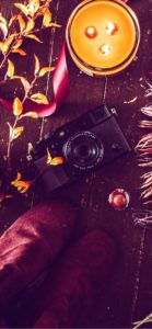 秋色のパックとカメラ2