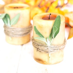 秋のキャンドル1