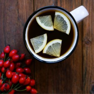 ホットレモンティー1