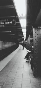 ニューヨークの地下鉄