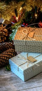 松ぼっくりとプレゼント2