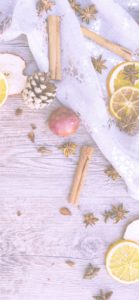 ドライフルーツとシナモンスティック1