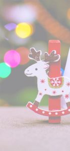 木馬のツリー飾り2