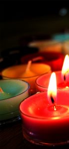 赤と緑のキャンドル1