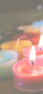 赤と緑のキャンドル2