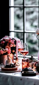 ピンク色のクリスマスパーティ1