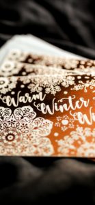 クリスマスのメッセージカード1