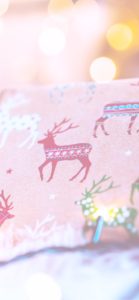 トナカイのラッピングペーパー1