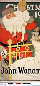 クラッシックなサンタクロースのイラスト2