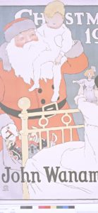 クラッシックなサンタクロースのイラスト1