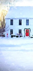 クリスマスの飾りをしてある家2