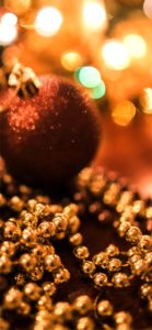 ブラウンのツリー飾り2