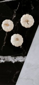 黒い床と白いカボチャ1