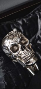 シルバーのドクロ2