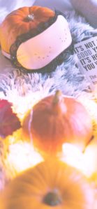 寝室のハロウィン飾り1