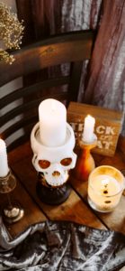 ドクロのキャンドル1