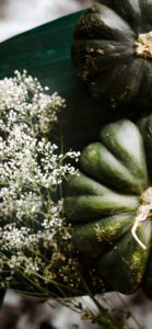 かすみ草とかぼちゃ3