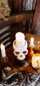 ドクロのキャンドル2