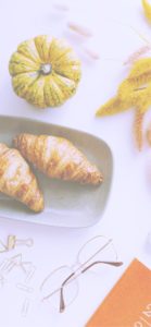 クロワッサンとかぼちゃ1