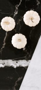 黒い床と白いかぼちゃ2