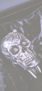 シルバーのドクロ1