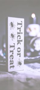 ハロウィンメッセージプレート1