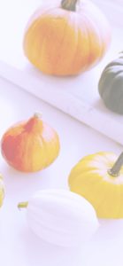 机の上のかぼちゃ2