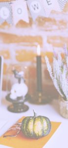 かぼちゃとキャンドル2