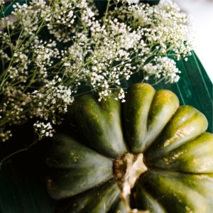 かすみ草とかぼちゃ2