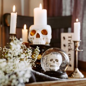 ドクロキャンドル1