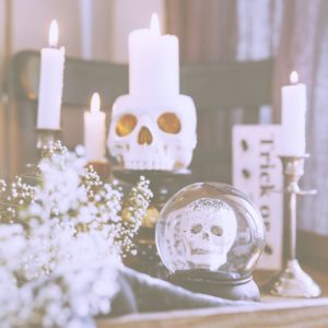 ドクロキャンドル2