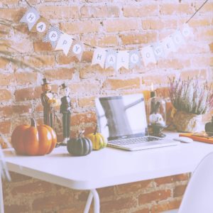 ハロウィンデスク2