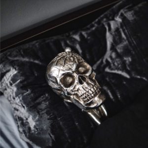 シルバーのドクロ1