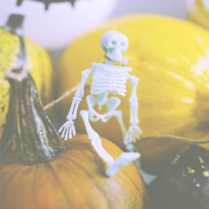 ガイコツとかぼちゃ2