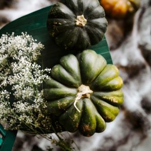 かすみ草とかぼちゃ4