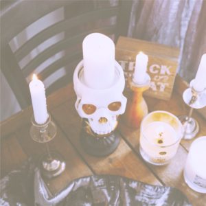 ドクロのキャンドル6