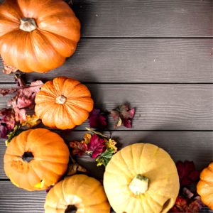 ドライフラワーとかぼちゃ1