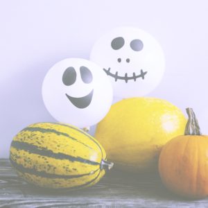 ハロウィンの風船1