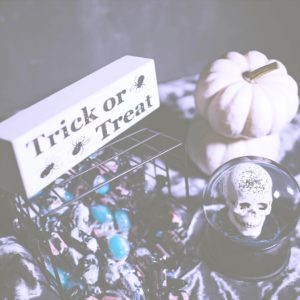 かぼちゃとドクロ1