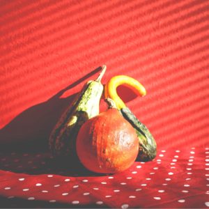 ドットとかぼちゃ