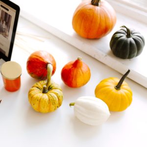 ハロウィンのデスク2