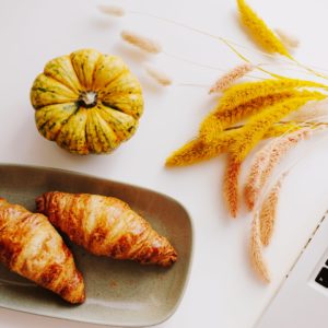 クロワッサンとかぼちゃ1