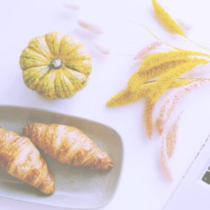 クロワッサンとかぼちゃ2