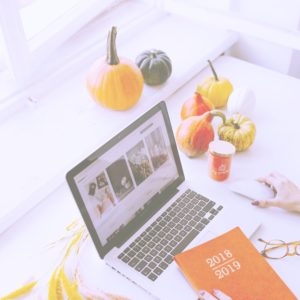 ハロウィンのデスク2