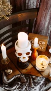 ガイコツのキャンドル2