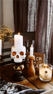 ドクロのキャンドル4