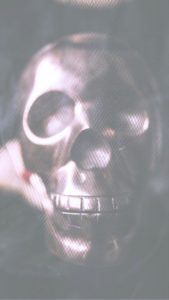 ゴールドのドクロ1