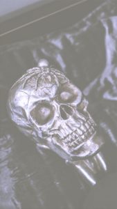 シルバーのドクロ2