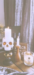 ドクロキャンドル1