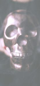 ゴールドのドクロ1